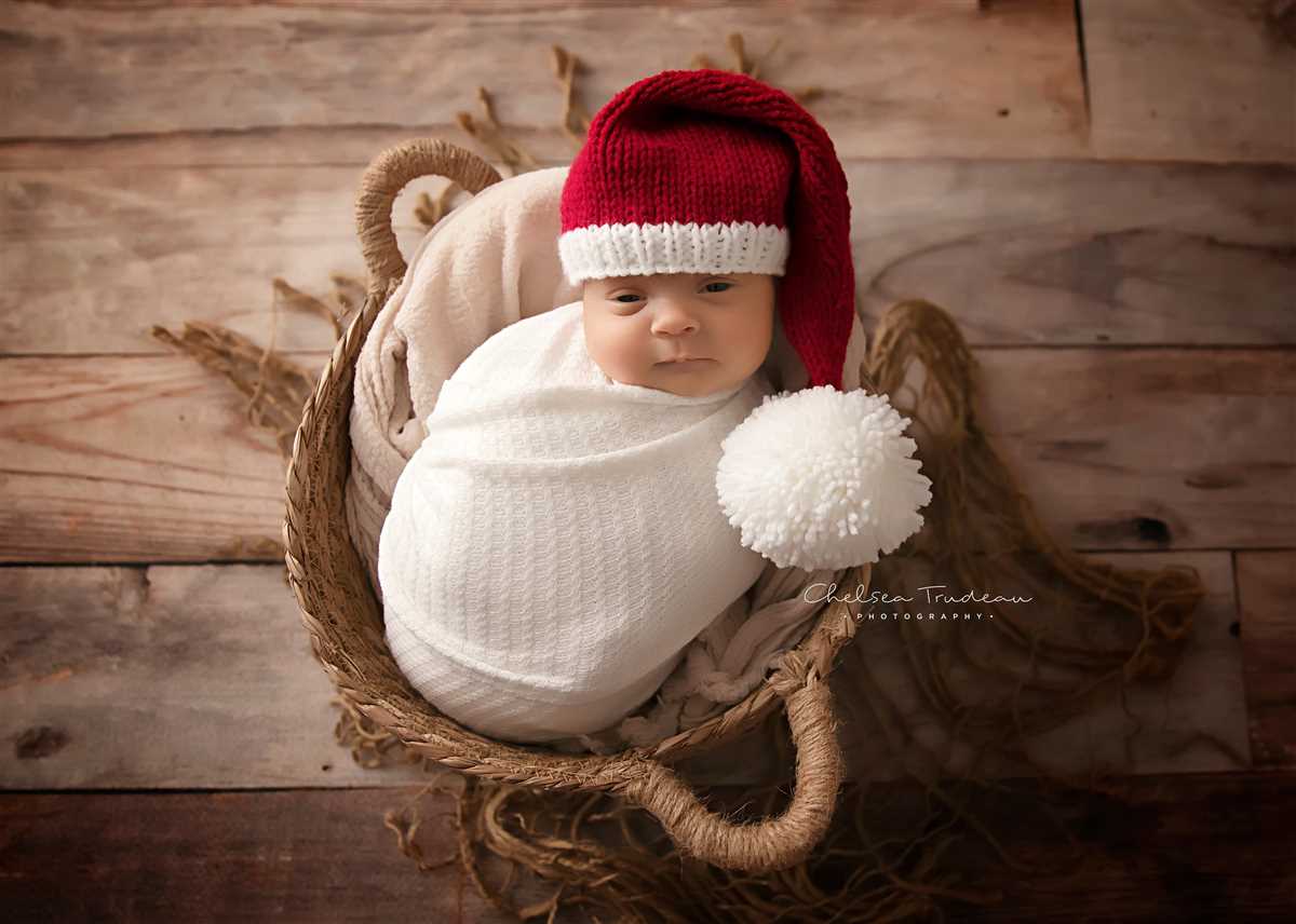 Knitted santa hat pattern