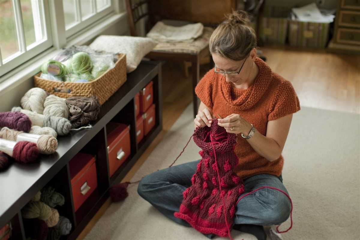 Knitted scarf patterns using sock yarn