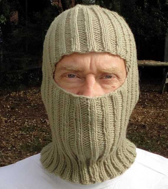 Knitted ski mask pattern free