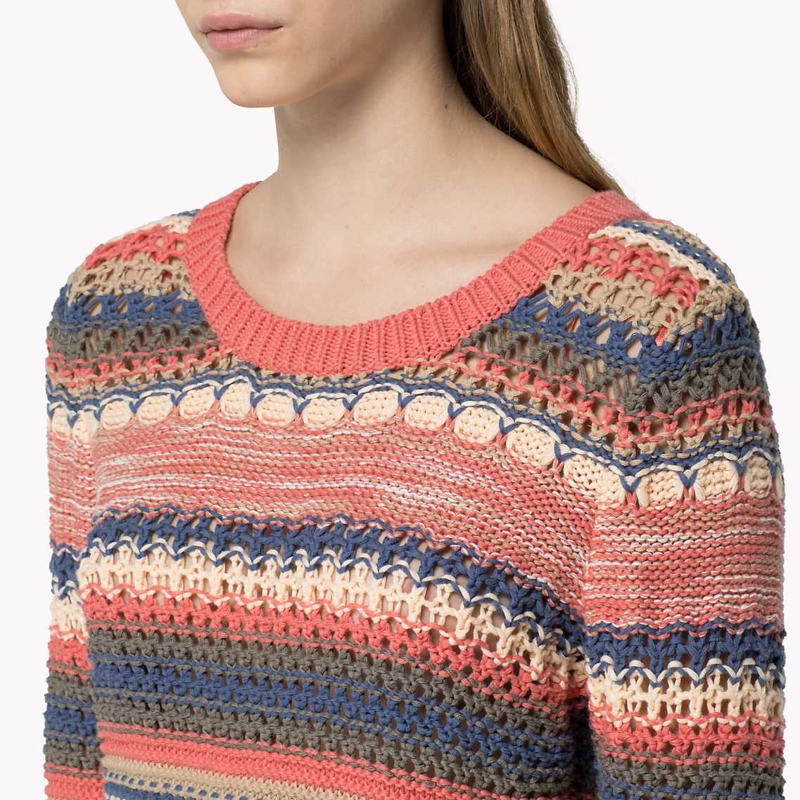 Knitted sweater pattern