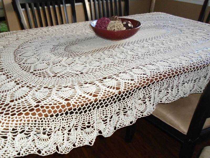 Knitted tablecloth patterns free