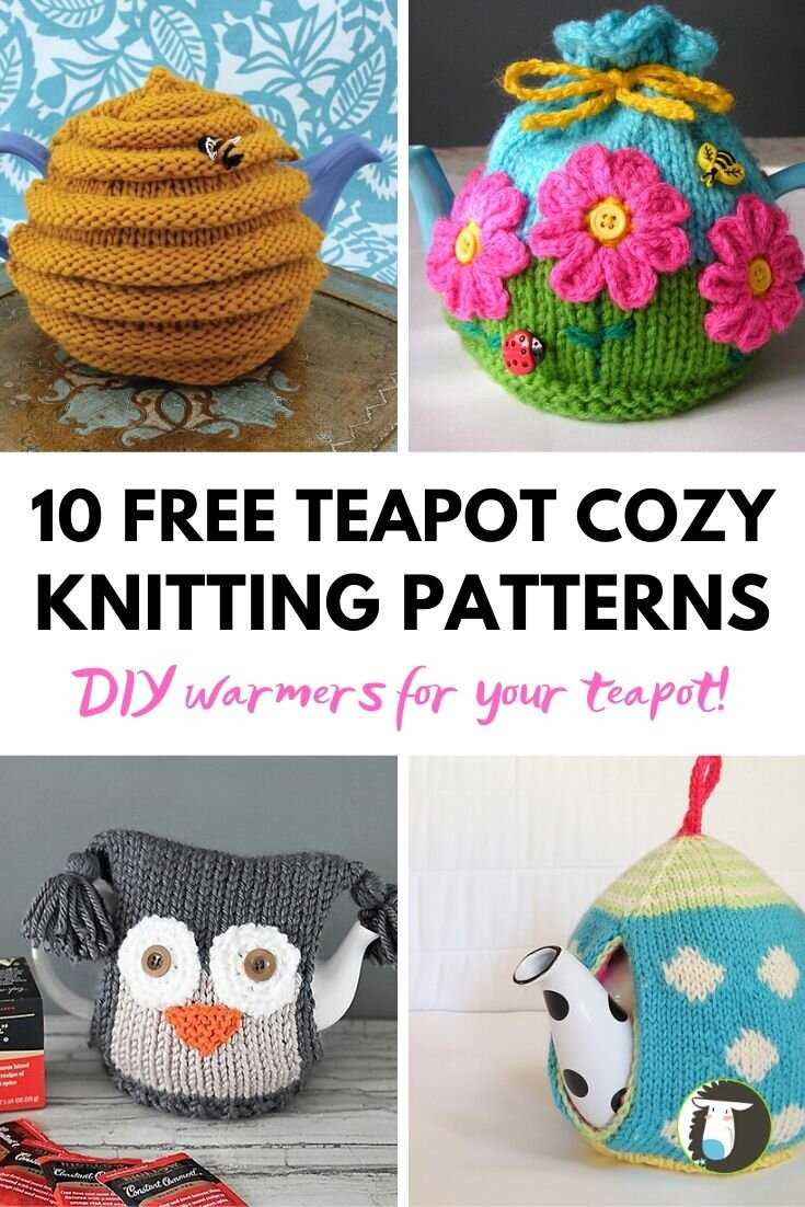 Knitted teapot cozy pattern