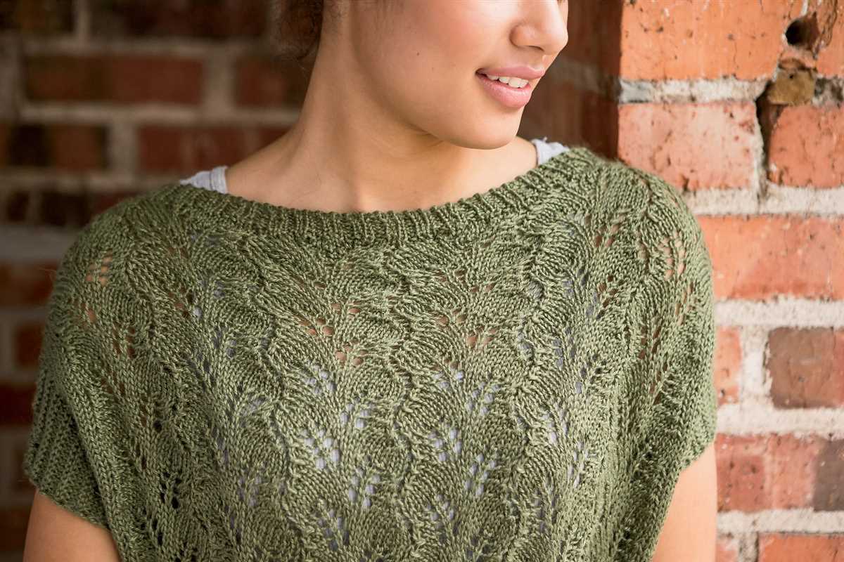 Knitted tee pattern