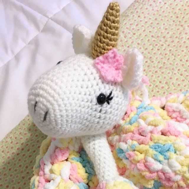 Knitted unicorn blanket pattern free