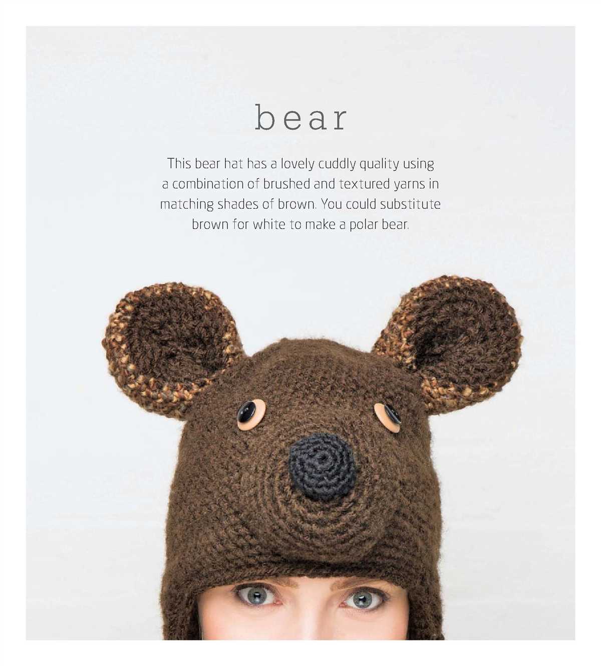 Knitted animal hat patterns for adults