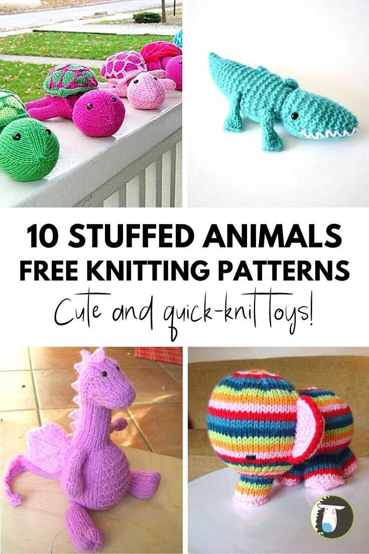 Knitted animals free patterns