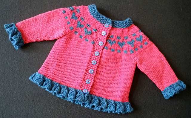 Knitted baby clothes free patterns