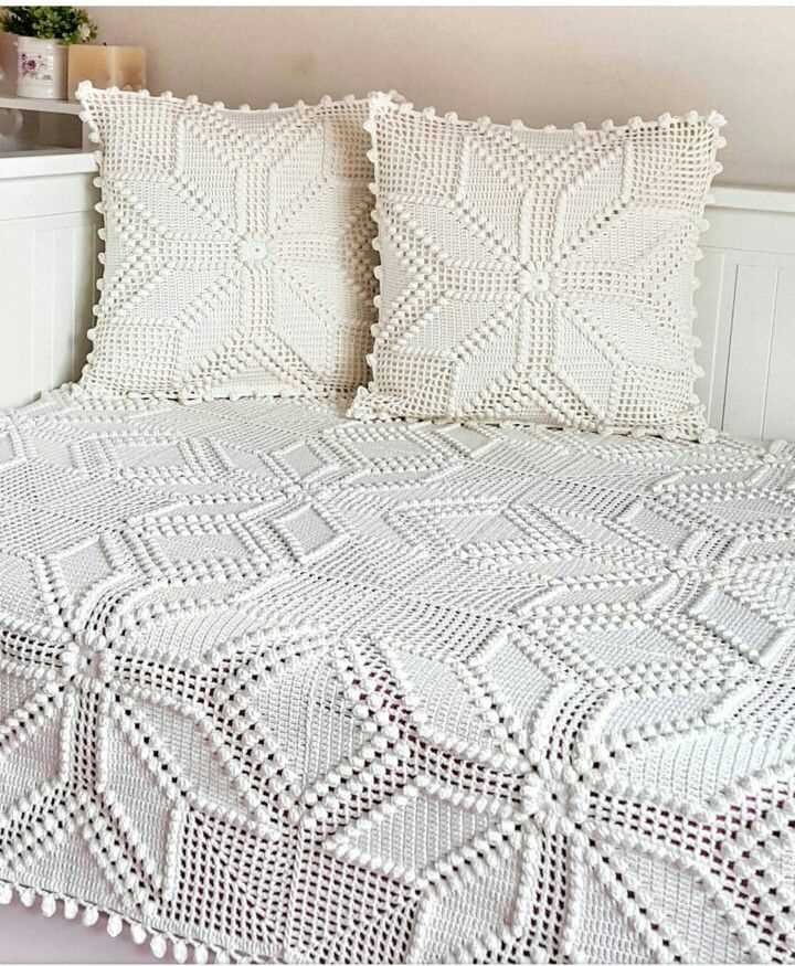 Knitted bedspread patterns free