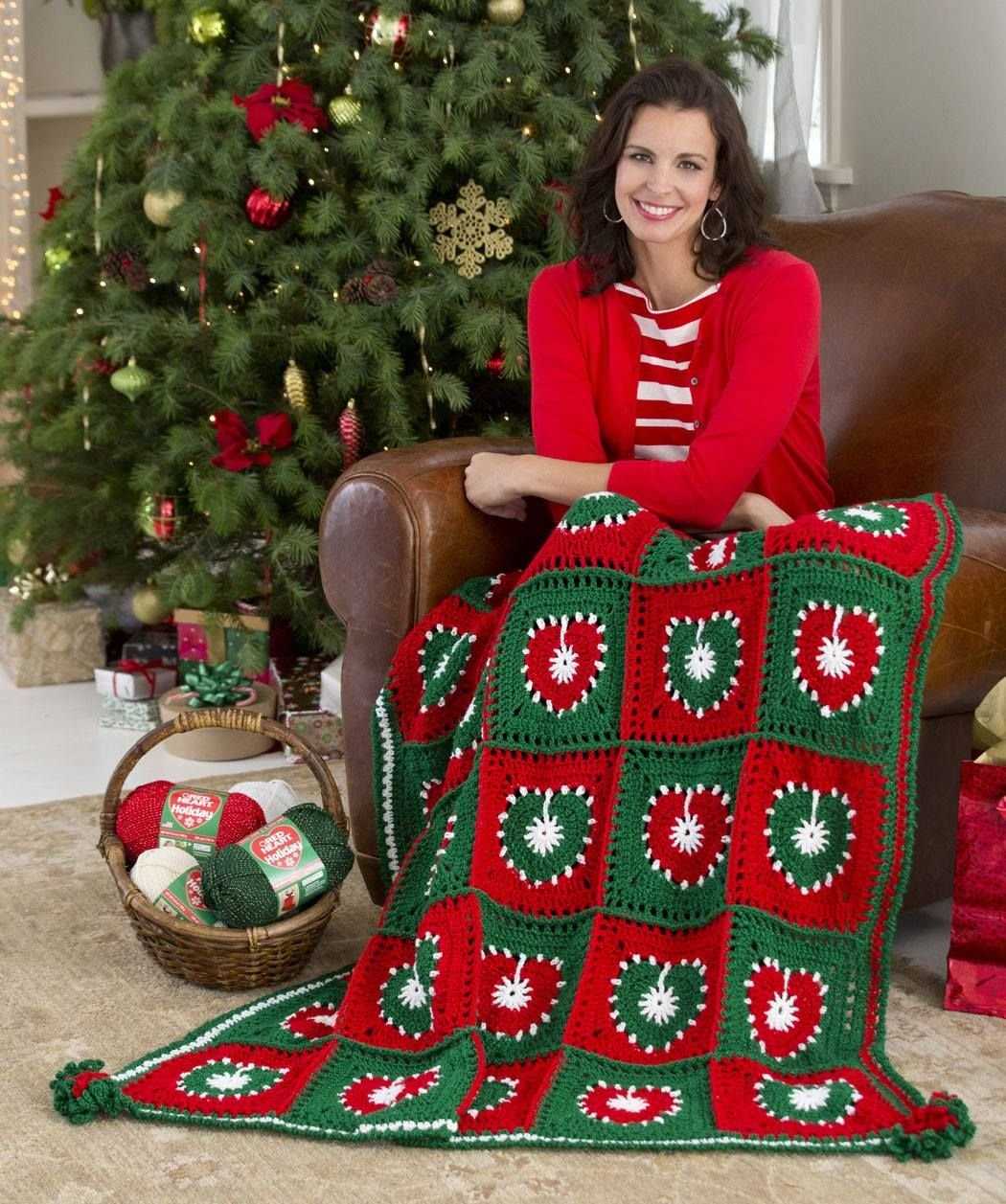 Knitted christmas blanket patterns