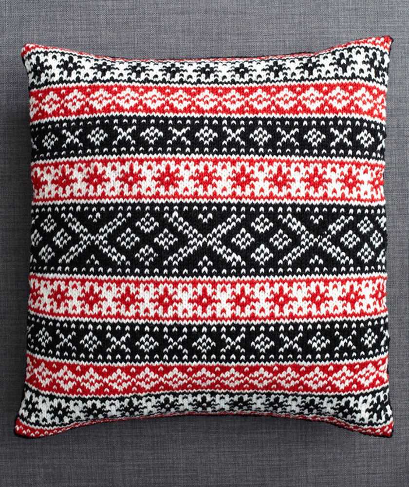 Knitted christmas cushion cover patterns