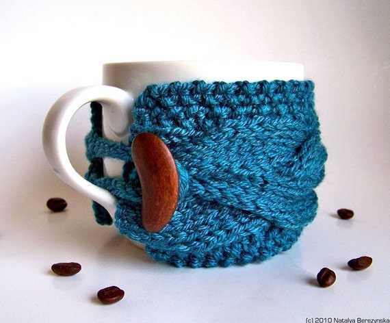 Knitted cup warmer patterns