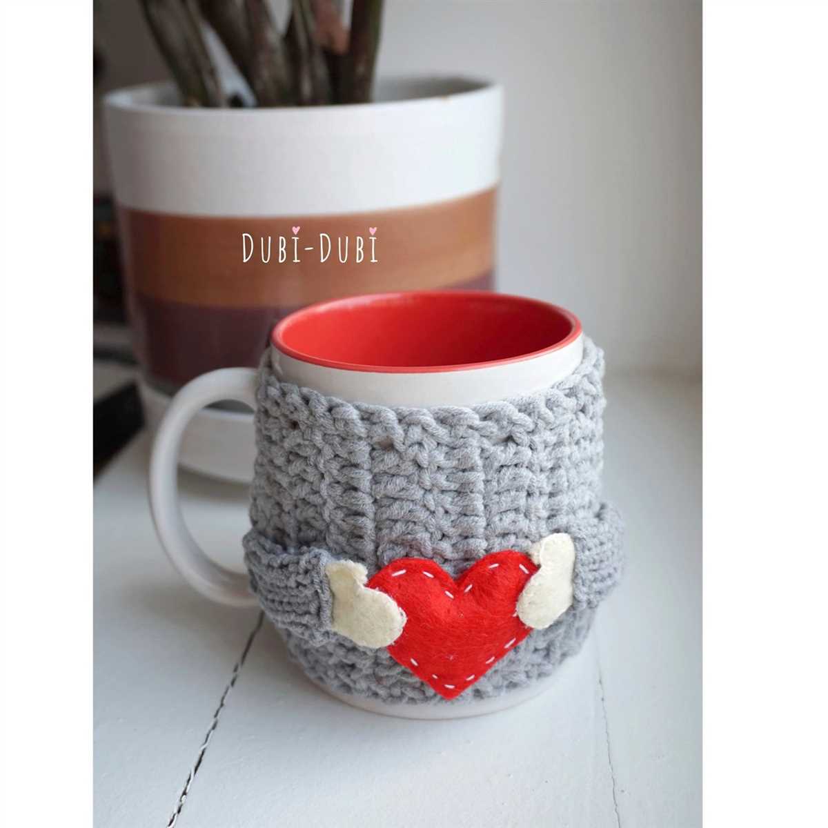 Knitted cup warmer patterns