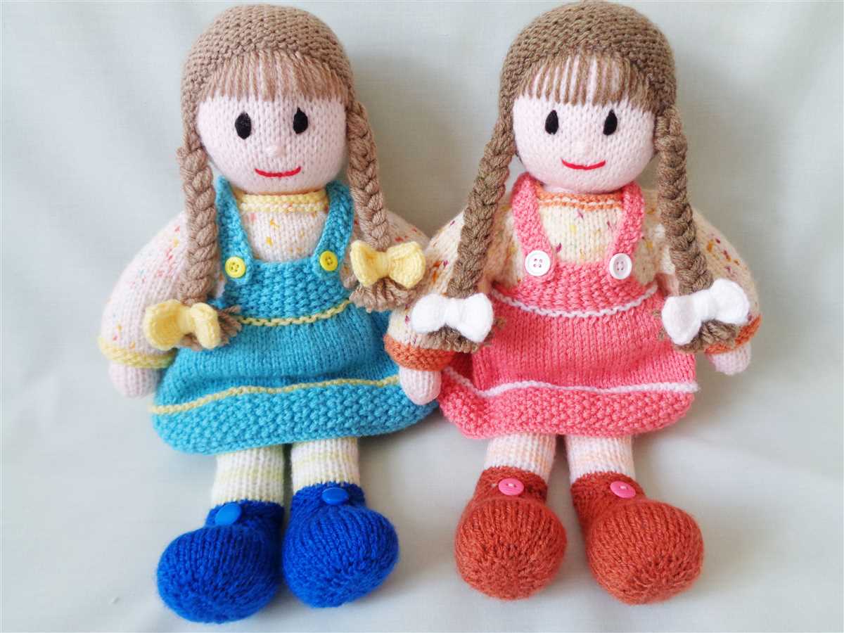 Knitted doll pattern free