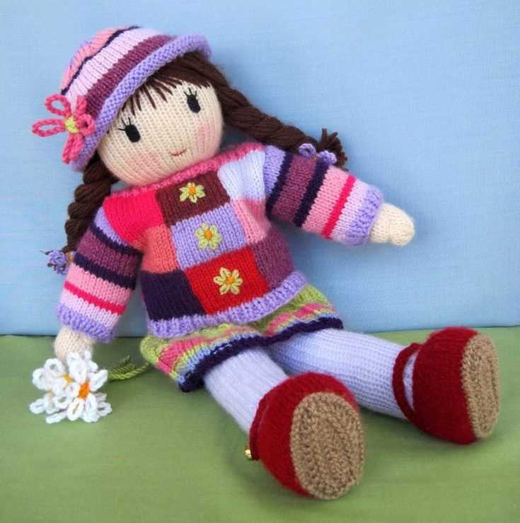 Knitted doll pattern free