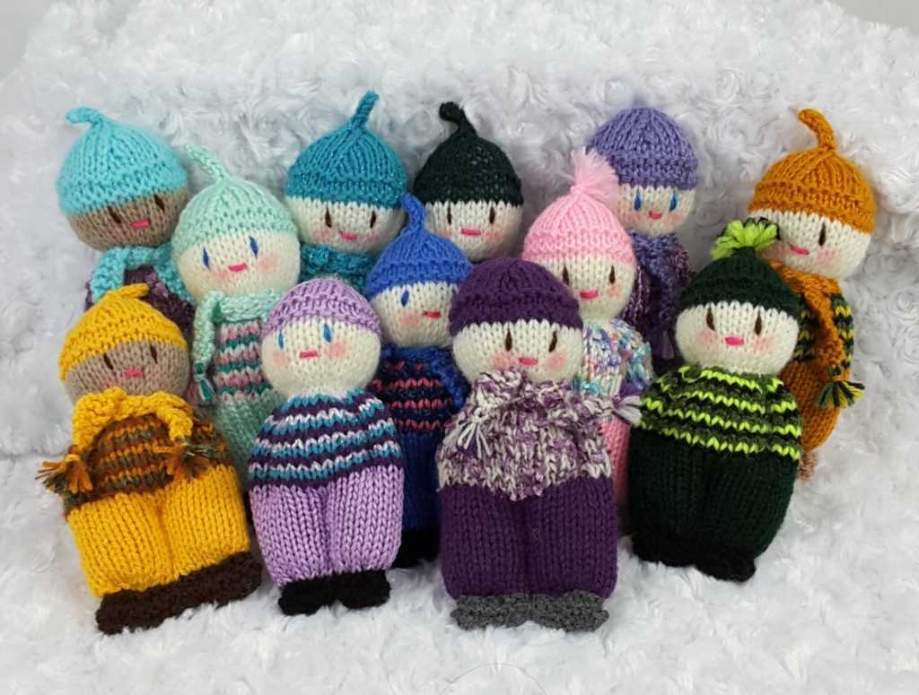Knitted doll patterns easy free