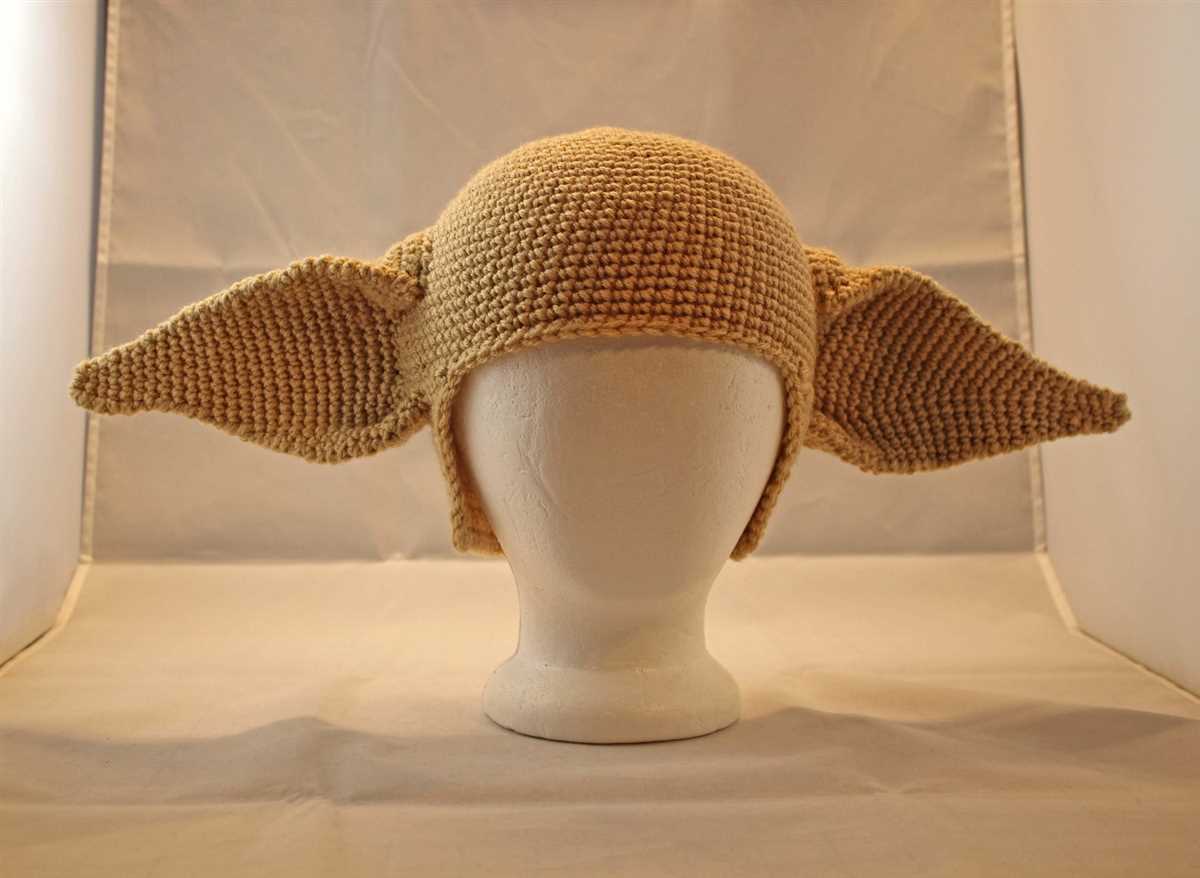 Knitted elf ears pattern