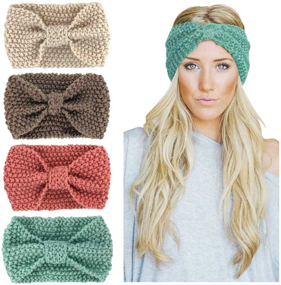 Knitted hair accessories free patterns