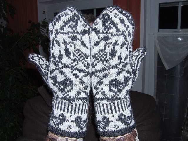 Knitted mittens patterns