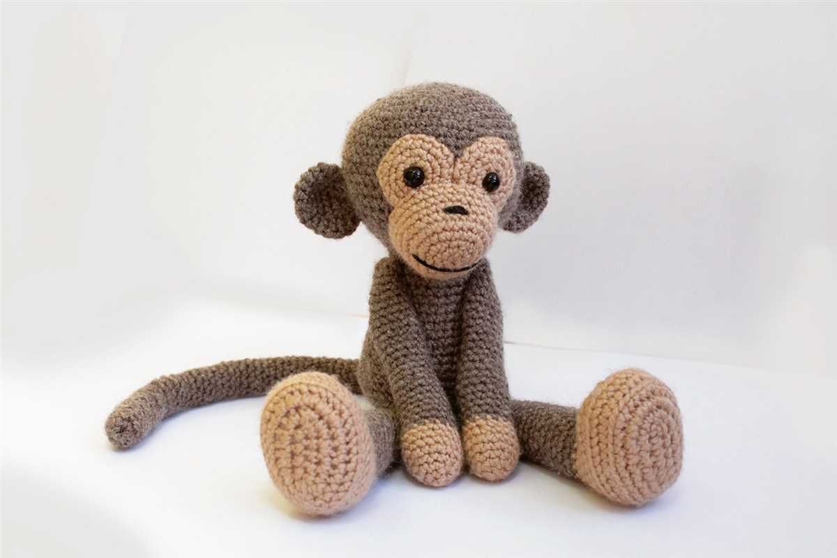 Knitted monkey toy pattern free