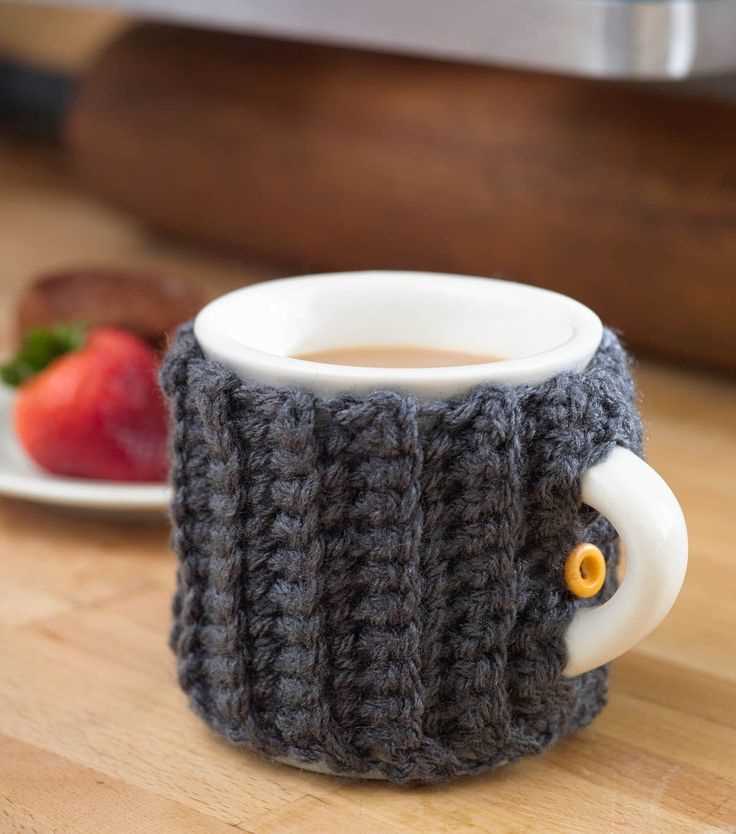 Knitted mug cozy patterns free