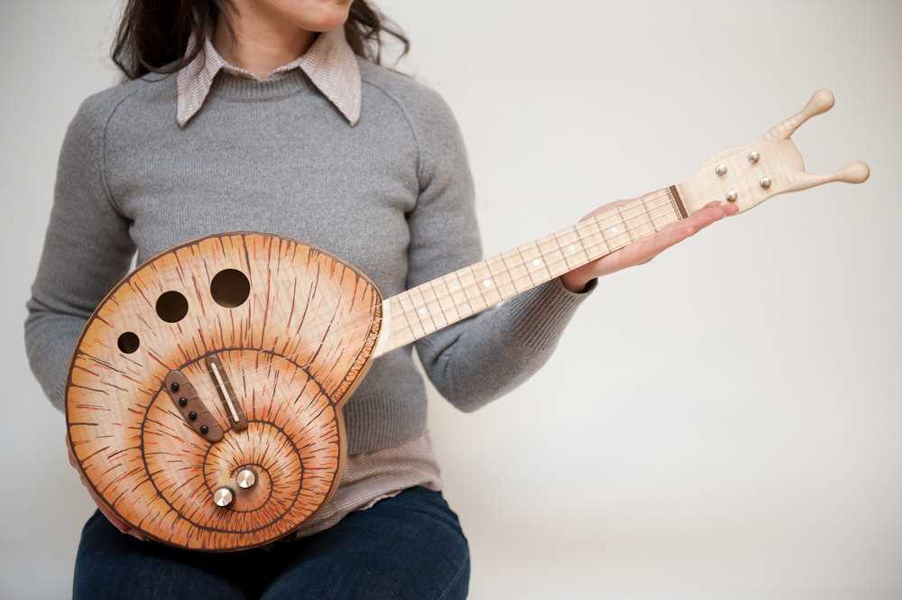 Knitted musical instrument patterns