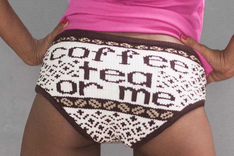 Knitted panties pattern