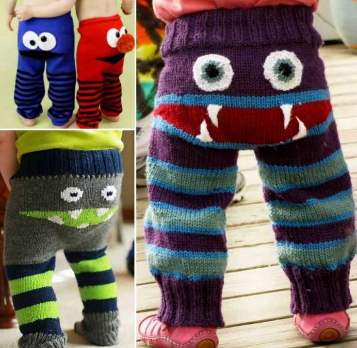 Knitted pants pattern