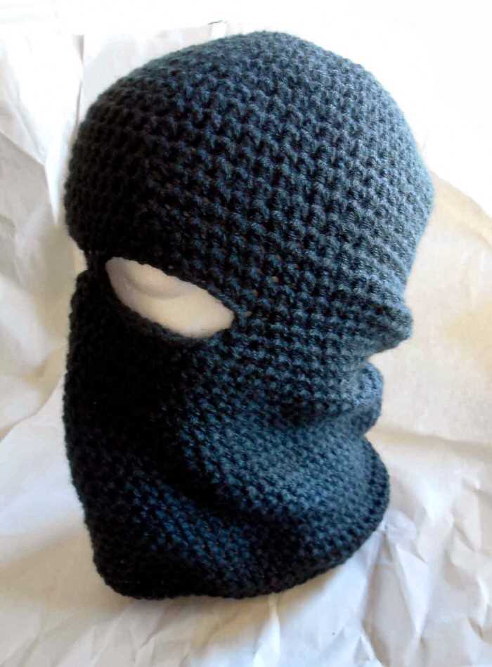 Knitted ski mask pattern free