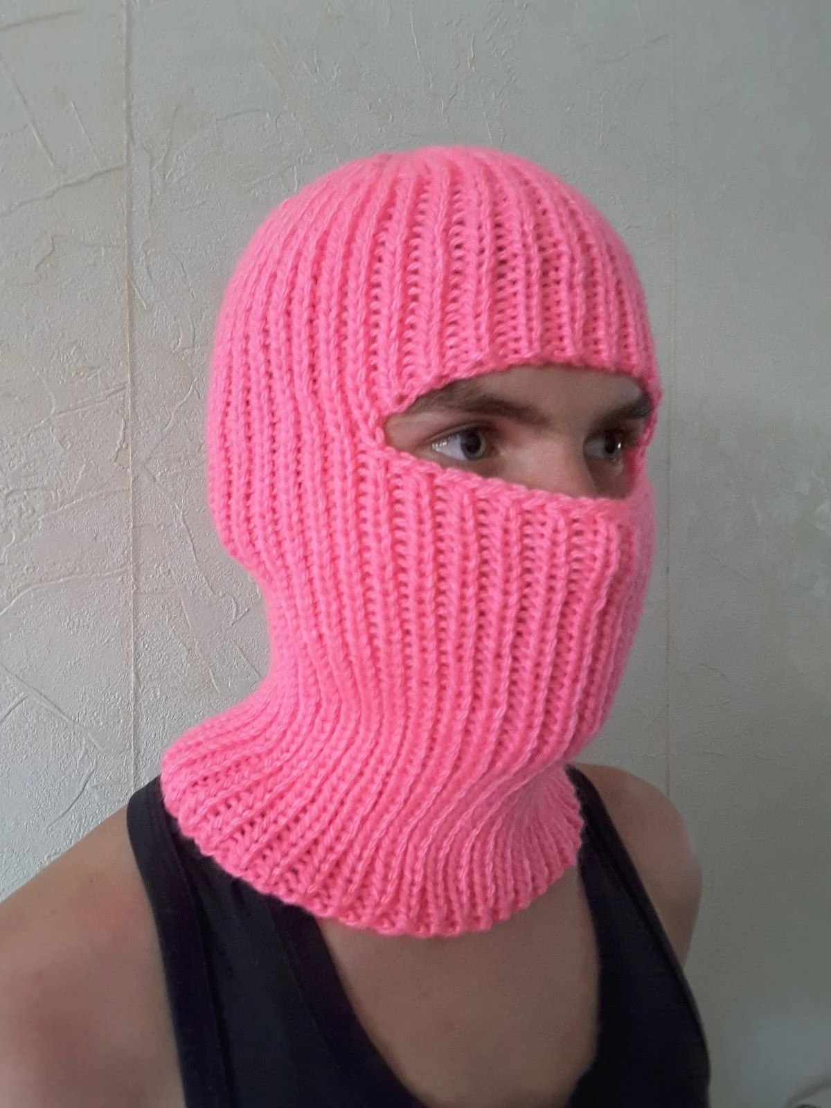 Knitted ski mask pattern free