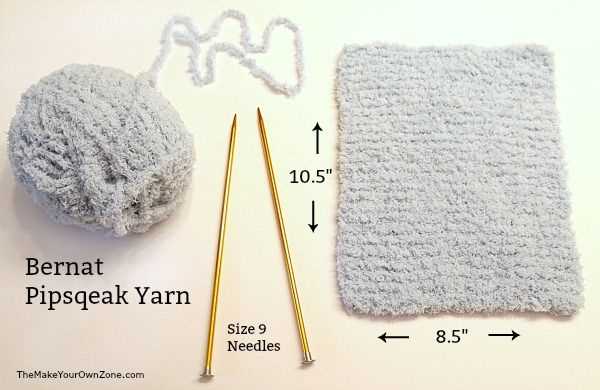 Knitted swiffer cover pattern