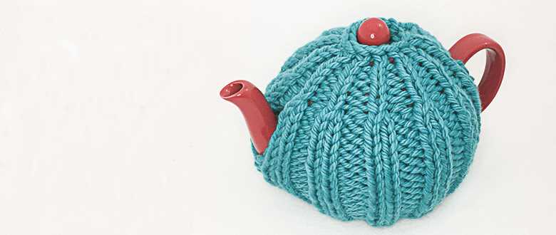 Knitted tea cosy pattern