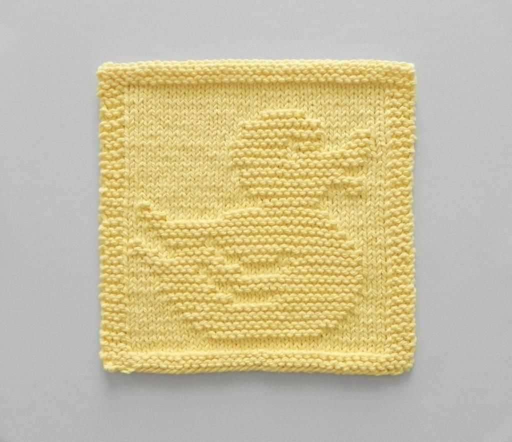 Knitted wash cloth patterns