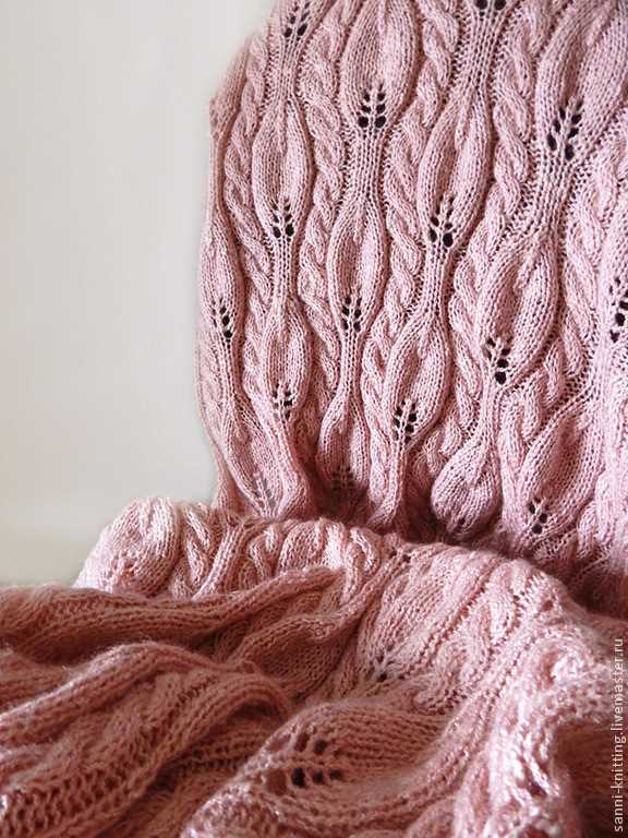 Knitted wedding blanket pattern