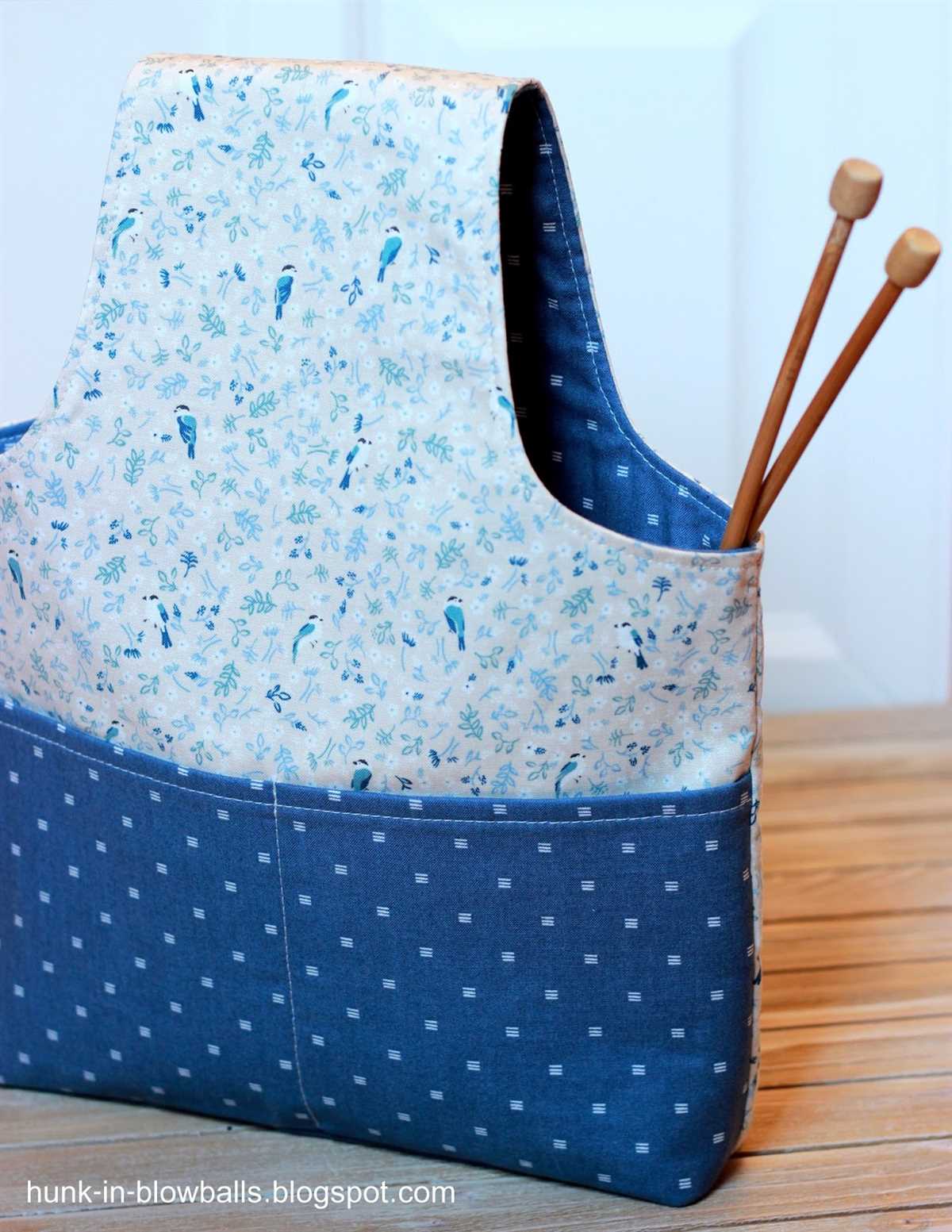 Knitting bag patterns to sew