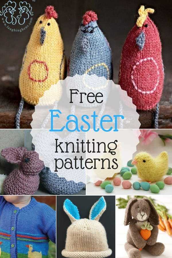 Knitting for easter free patterns