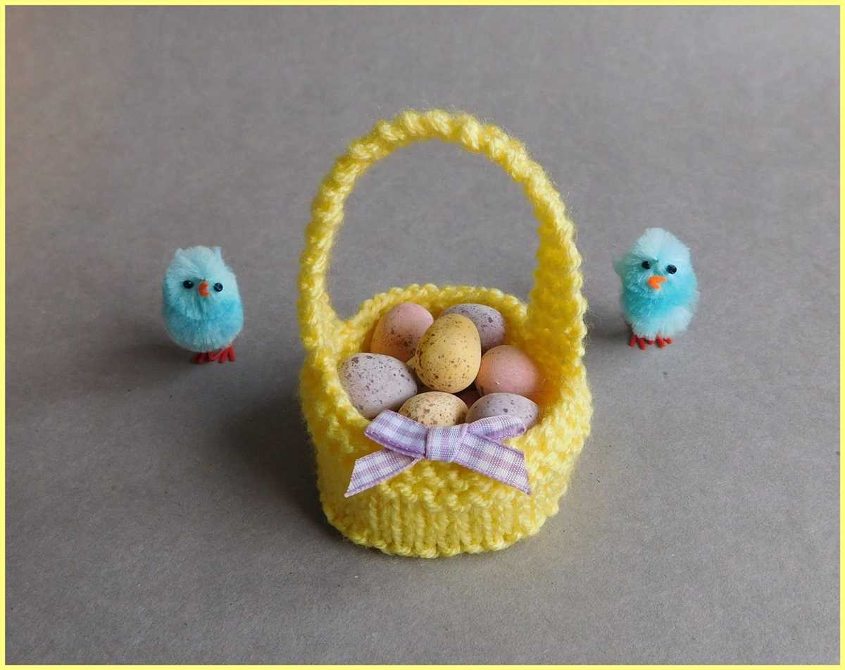 Knitting for easter free patterns