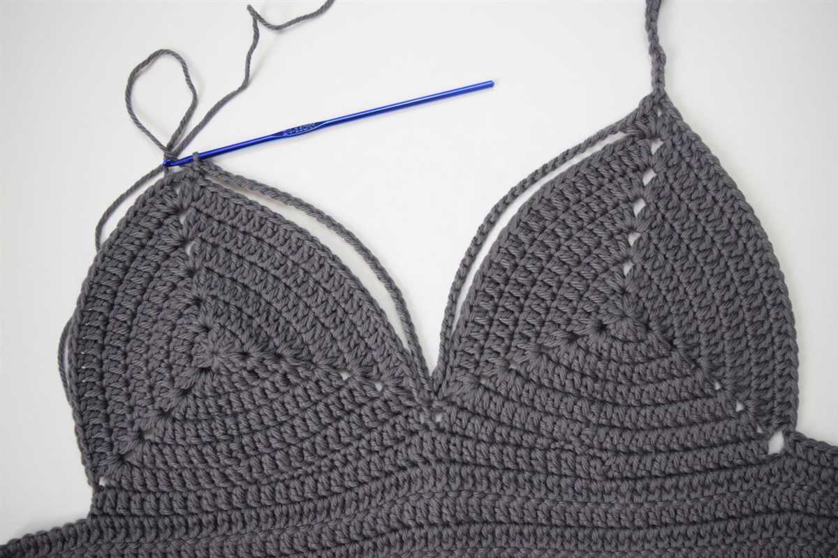 Knitting pattern bralette