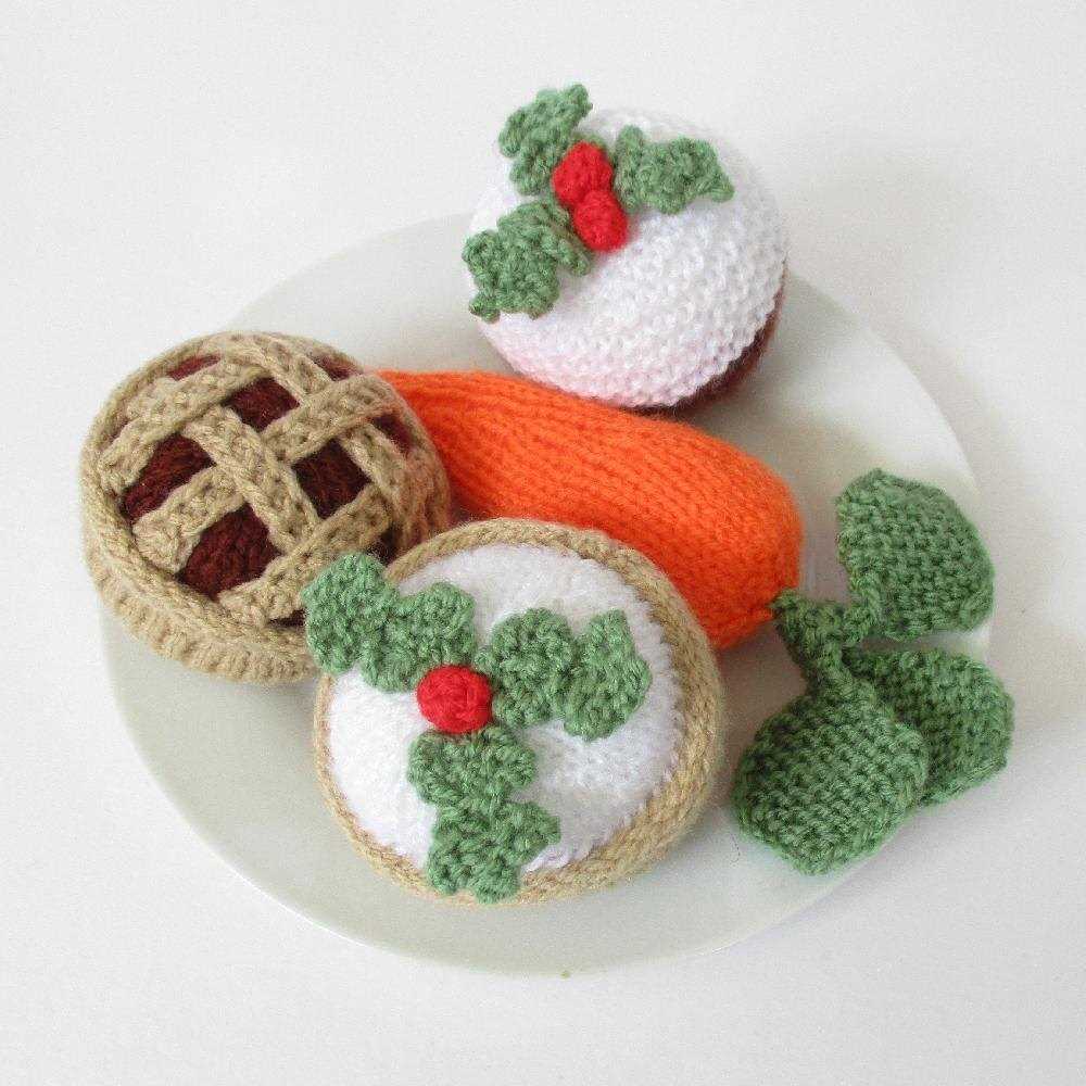 Knitting pattern christmas pudding