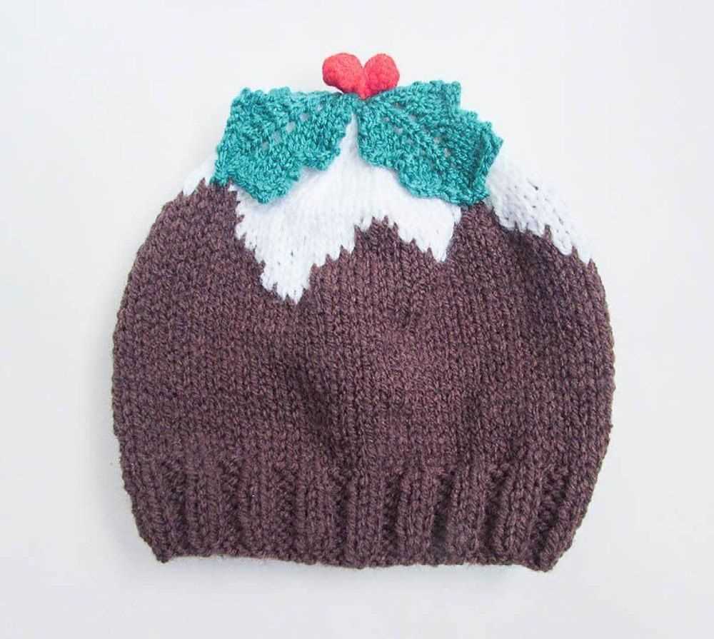 Knitting pattern for christmas hat