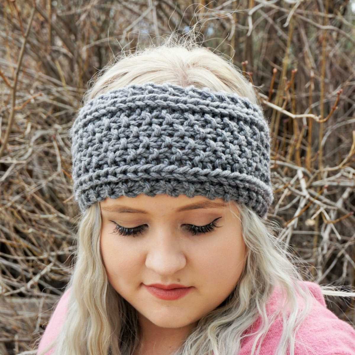 Knitting pattern for headband ear warmer uk