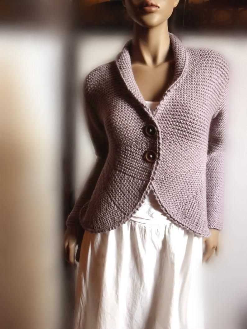 Knitting pattern for jacket