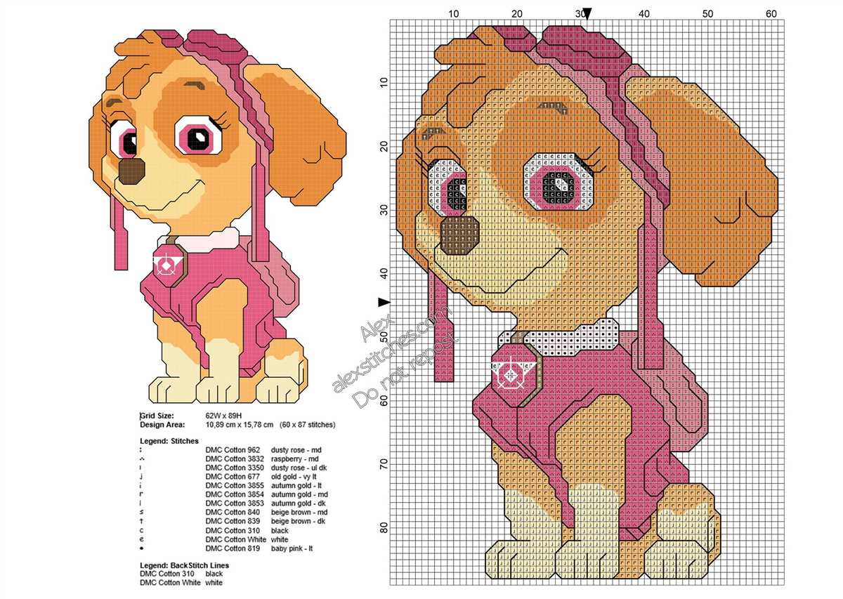 Knitting pattern for paw patrol characters