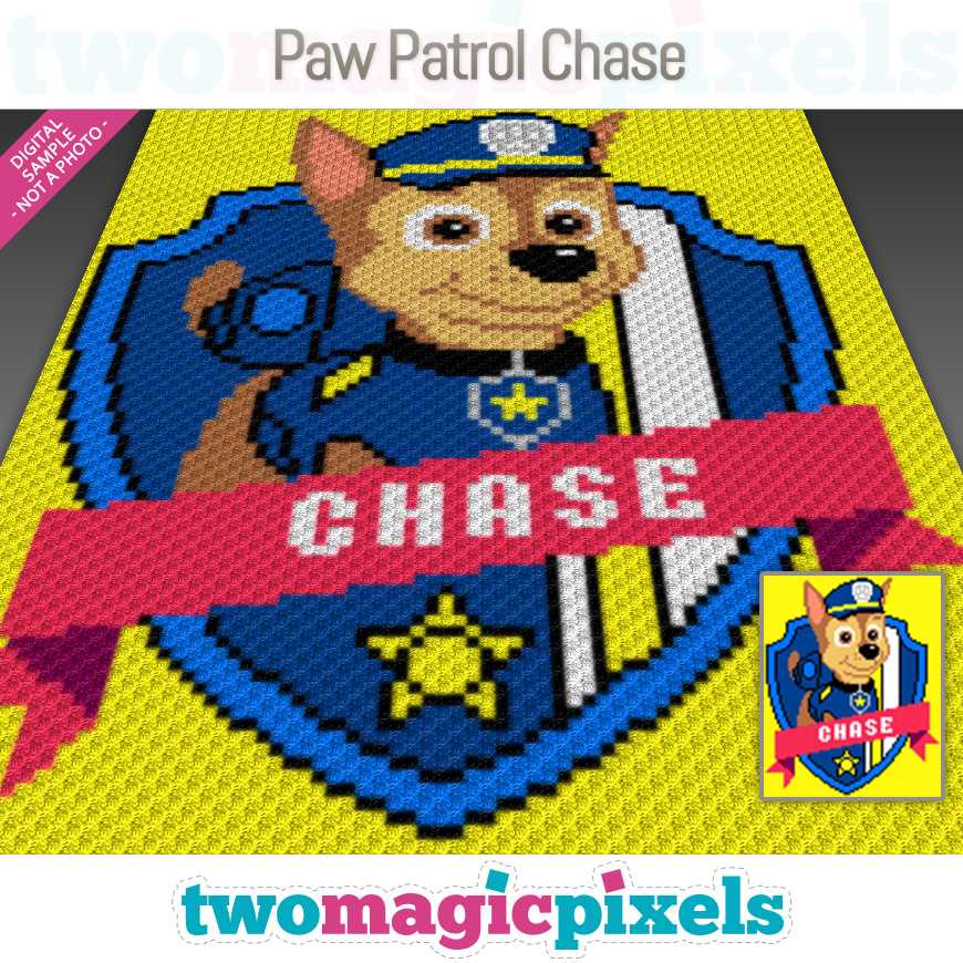 Knitting pattern for paw patrol characters