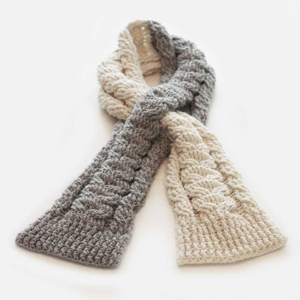 Knitting pattern for scarf free