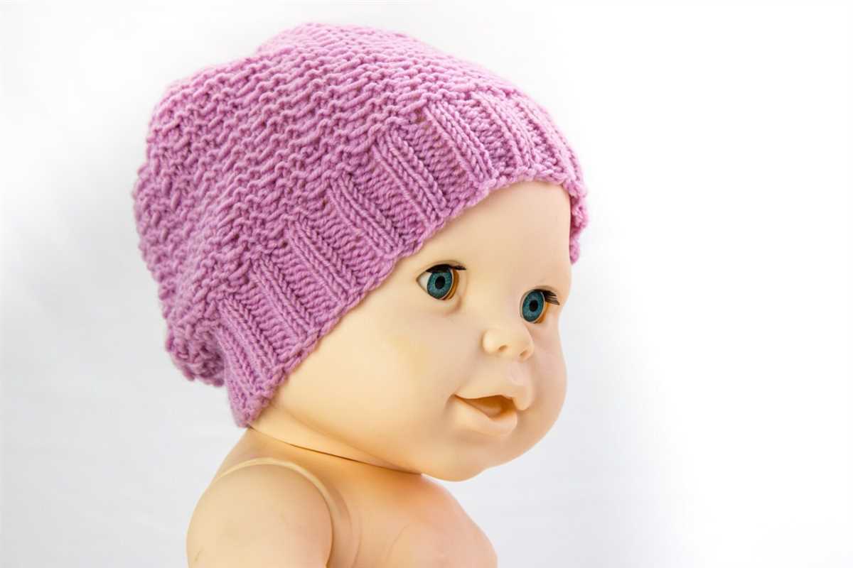 Knitting pattern for toddler hat