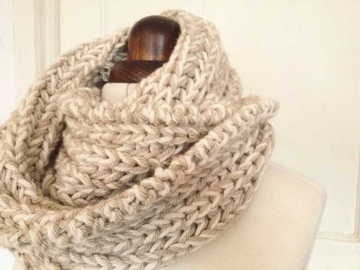 Knitting pattern snood