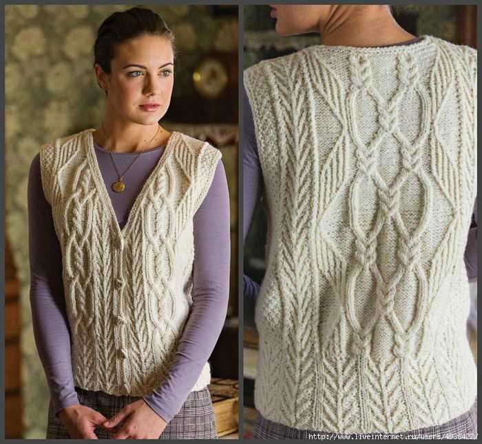 Knitting pattern waistcoat