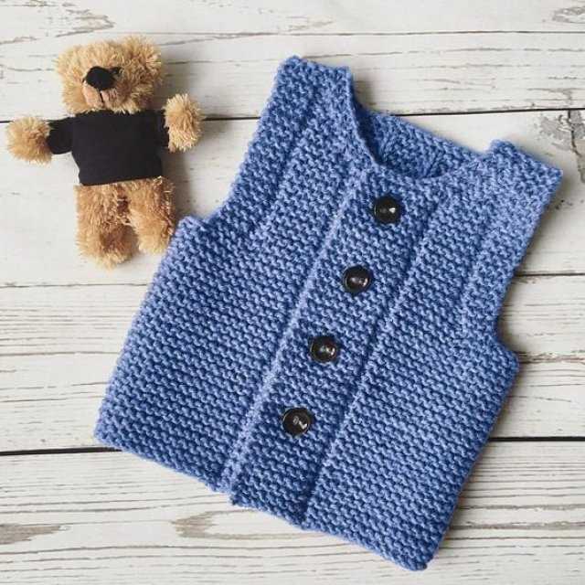 Knitting pattern waistcoat