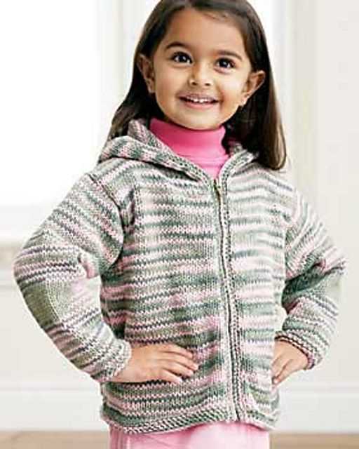 Knitting patterns for childrens hoodies