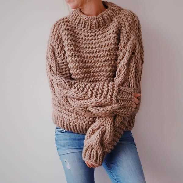 Knitting patterns for chunky jumpers